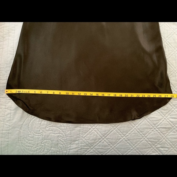 Cinema Etoile Black Satin Sleeveless Pullover Night Dress Size: L-XL - Picture 10 of 13